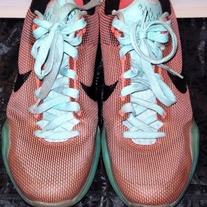 Nike Kobe 10 X Easter 2015 Sz 11 Red Blue Black